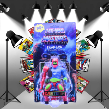 MOTU Cartoon Collection Trap Jaw (US-Card | 2024 | Mattel) – lose Verpackung, neue Figur